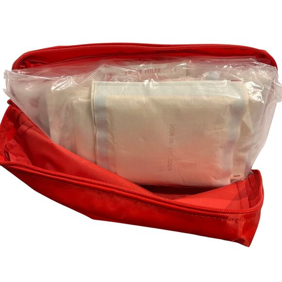 Authentic Porsche First Aid Kit - approx 6" x 11" - Picture 3 of 4